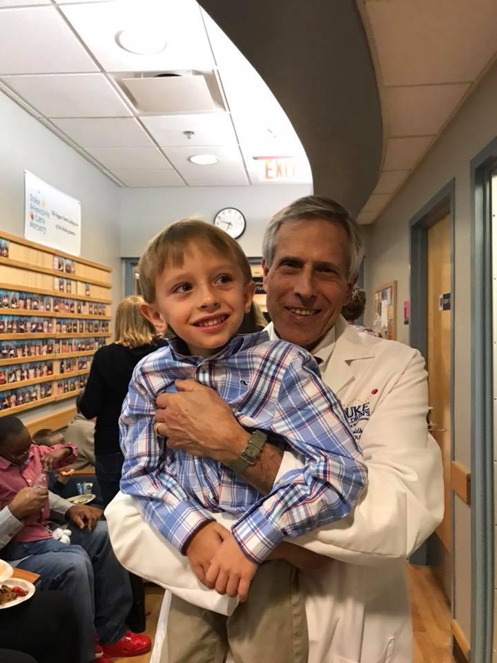 Brayden and Dr. Goldberg